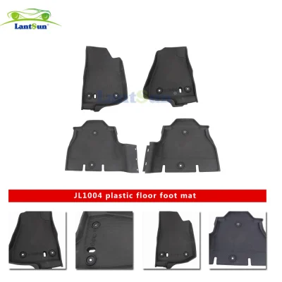 Car Accessories JL 4-Door Floor Mats for 2018 New for Jeep Wrangler JL1004 view 4