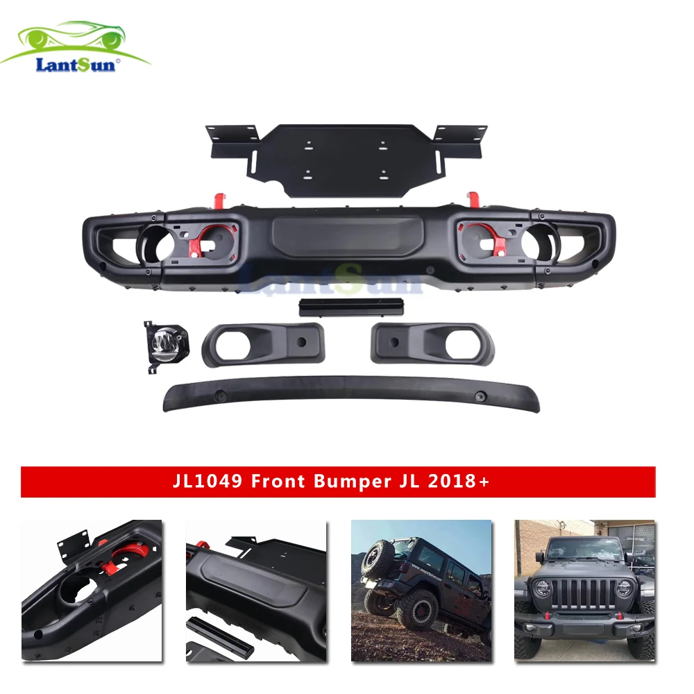 JL1049 10th Front Bumper for Jeep JL Wrangler view 8