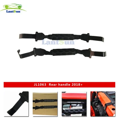 Lantsun Hole Style Top Grab Handle Roof Grab Handle for Jeep Wrangler JL JL1063 view 4