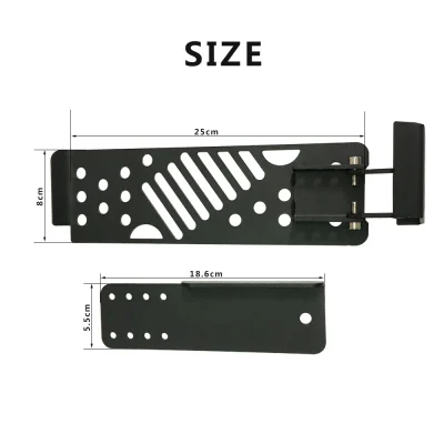 JL1080 Left Foot Rest Pedal Suitable for Wrangler 2018+ view 2