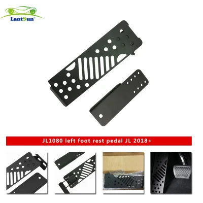 JL1080 Left Foot Rest Pedal Suitable for Wrangler 2018+ view 4