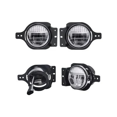40W 4 Inch Round Led Fog Light for Jeep JL1084 view 3