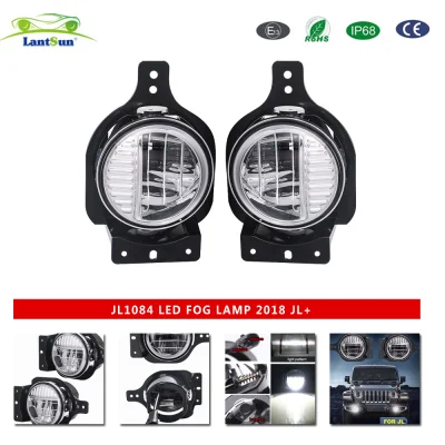 New 4 Inch 40w Headlight Led Fog Light for Jeep Wrangler with DRL JL1084 view 2