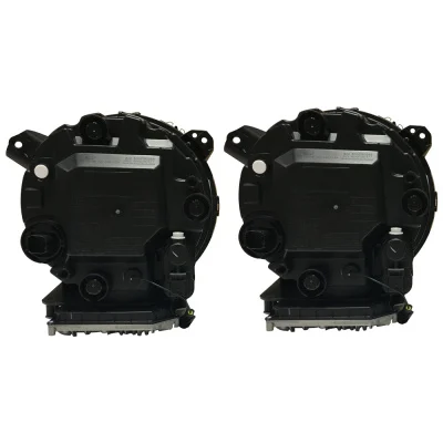 Black Round Led for Jeep Headlights Replacement for Jeep for Wrangler JL1092 view 2