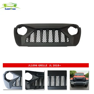 Full Grille for Jeep for Wrangler Accessories Front Grill for JL Hood Grille JL1096
