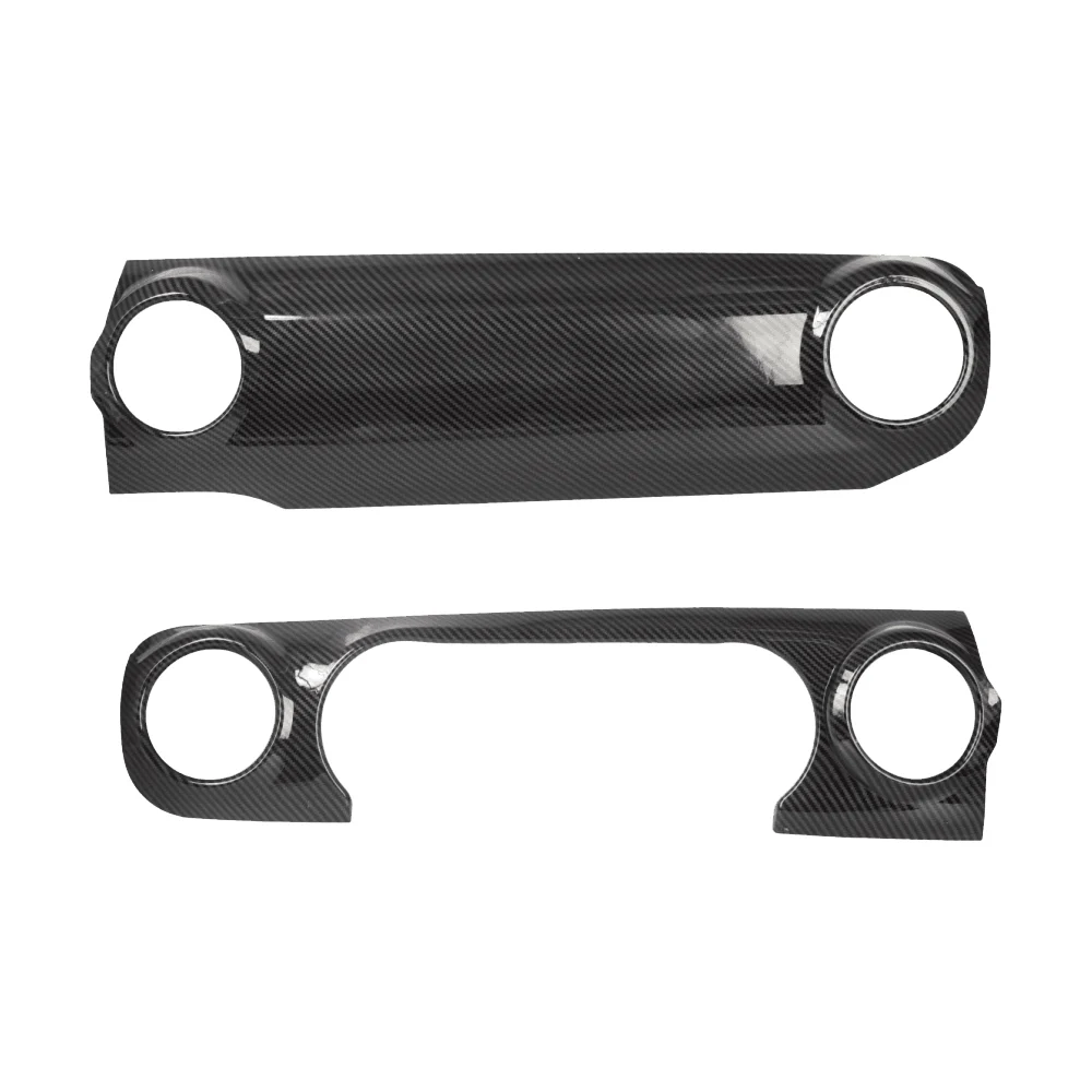Lantsun JL1107 Center Console Trim Cover for Jeep for Wrangelr JL2018+ Trim Red and Black Can Choose
