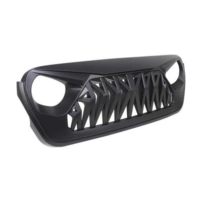 Popular Car Front Hood Centre Grille Modified Intake Grille for Jeep for Wrangler JL Off Road Auto a view 2