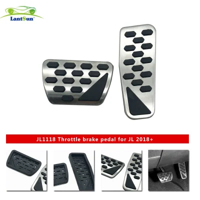 Universal Aluminum Alloy Car Brake Accelerator Pedal for Jeep Jl JL1118