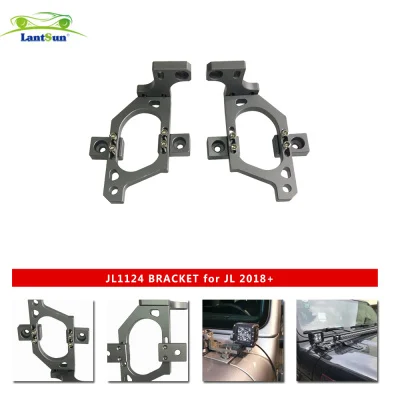 LED Work Light Mounting Brackets Led Driving Light Bumper Universal Bull Bar Mounts Bracket JL1124 view 3