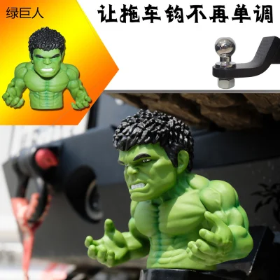 PVC Hulk Off Road Trailer Car Towing Hook Car Decoration Items JL1137