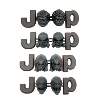 For Jeep 3D Detachable Stereo Logo JL1138