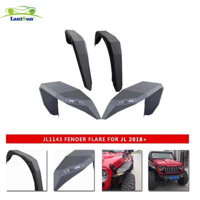 JL1143 Wheel Eyebrows Suitable for Wrangler JL2018 view 3