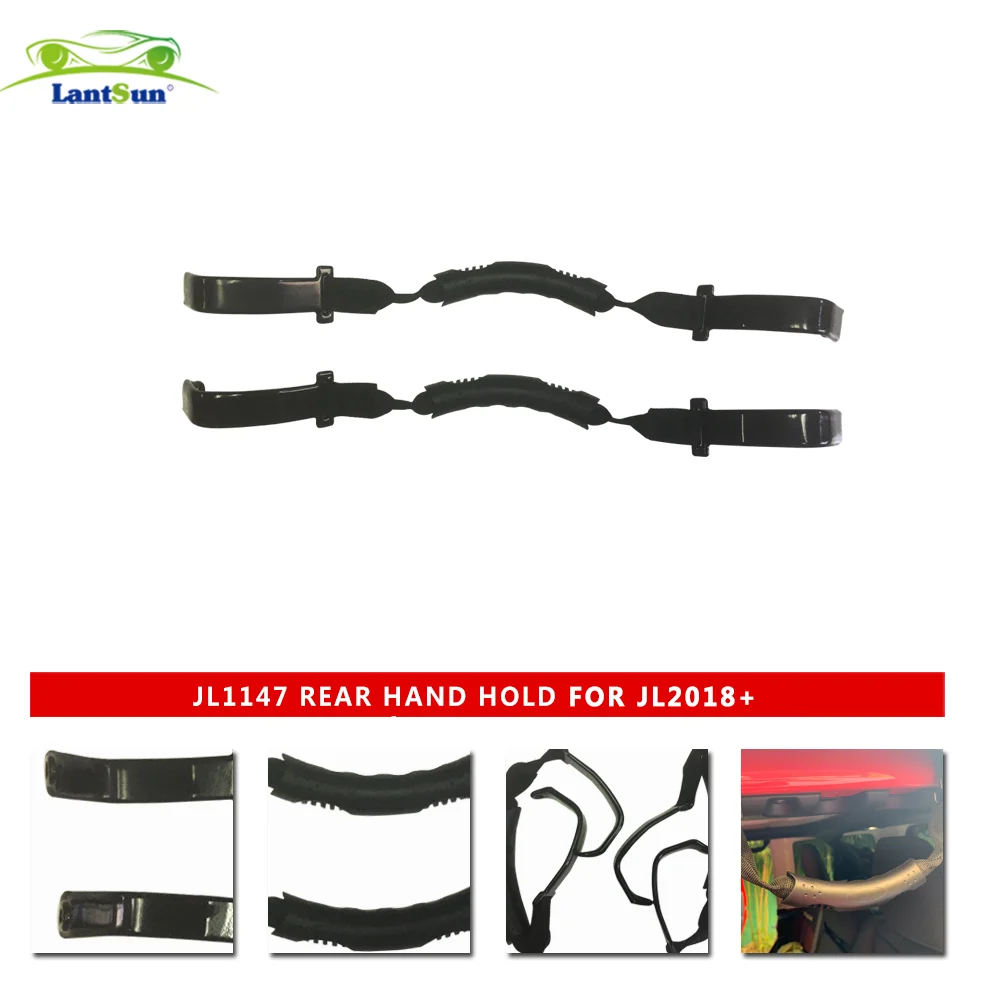 Lantsun JL1147 for Jeep JL for Wrangler Accessories 2018+ JL Rear Door Handle Set view 5