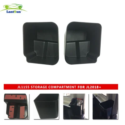 JL1155 Wrangler Rear Seat Side Storage Box ABS Material