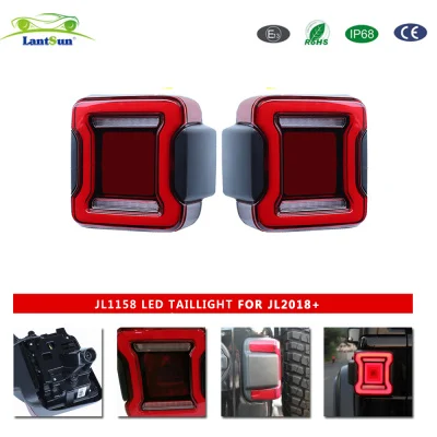 JL1158 Tunnel Design Tail Lamp Turn Signal Light for Jeep for Wrangler JL