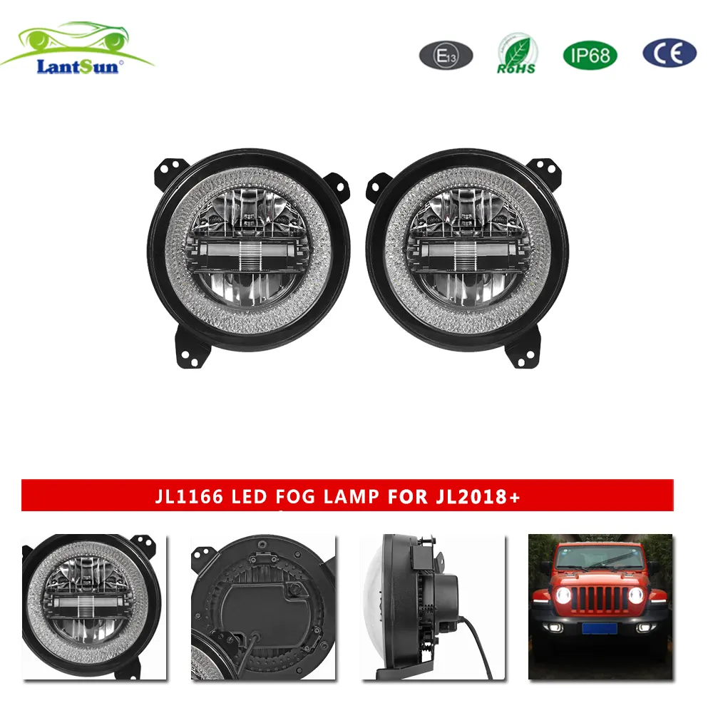JL1166 Headlight for Jeep JL Wrangler 2018+ view 7