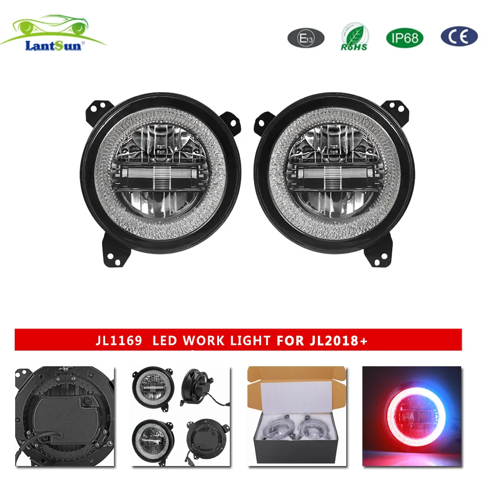 JL1169 RGB JL Headlamp for Jeep JL Wrangler 2018+