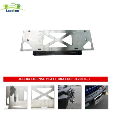 JL1184 License Plate Bracket, Stainless Steel, Suitable for JL and JK view 6