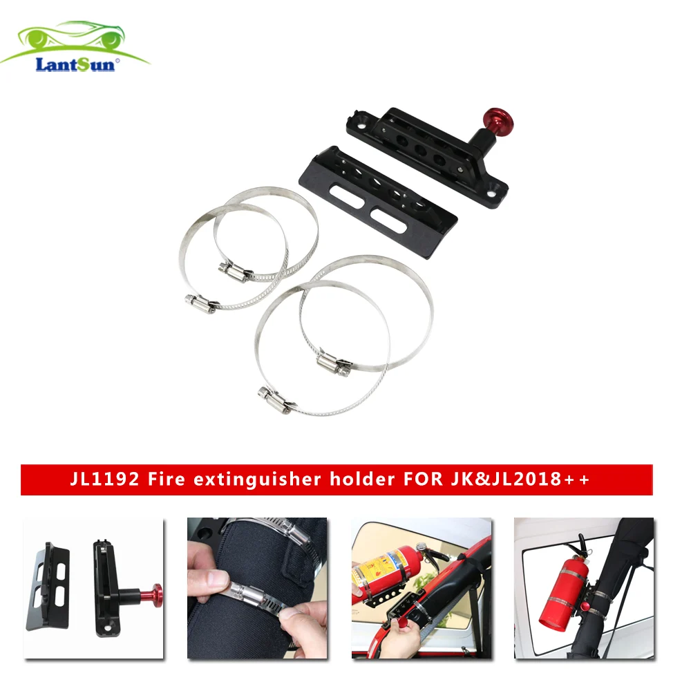 JL1192 Quick Disassembly Fire Extinguisher Holder Bracket for Jeep Wrangler 2007-2018 view 5