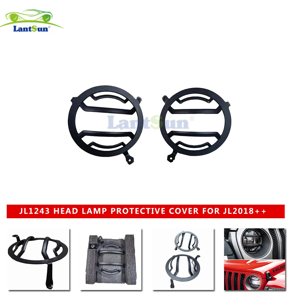 JL 1243 Headlight Cover for Jeep Wrangler 2018+