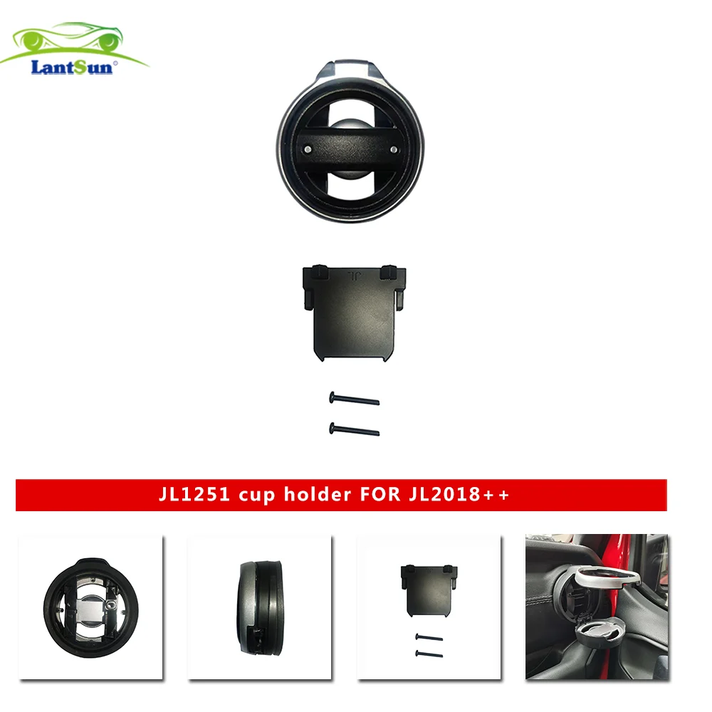 Lantsun JL1251 Cup Holder for Jeep for Wrangler JL Car Internal Accessories view 6