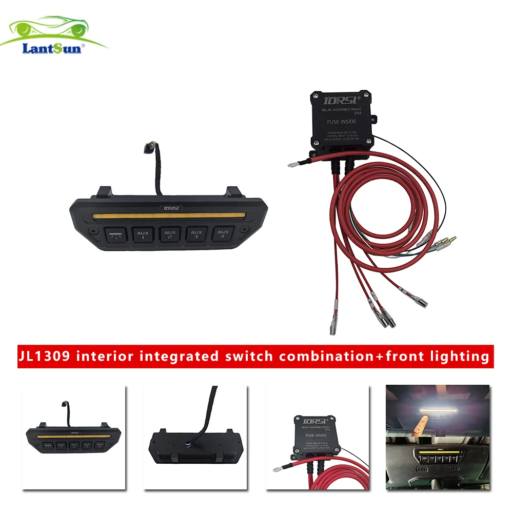 JL1309 Interior Integrated Switch Combination + Front Lighting view 5