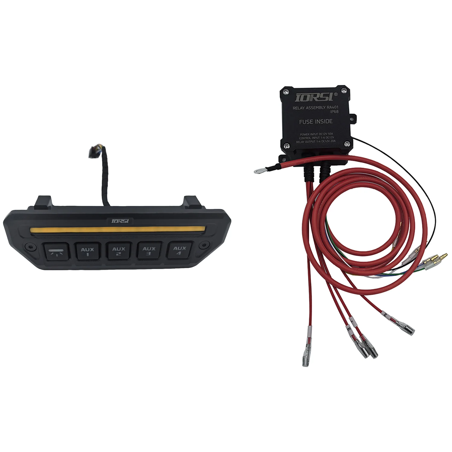 JL1309 Interior Switch Integration + Interior Front Lighting for JL 2018 - 2023,JT Gladiator 19-23 view 4