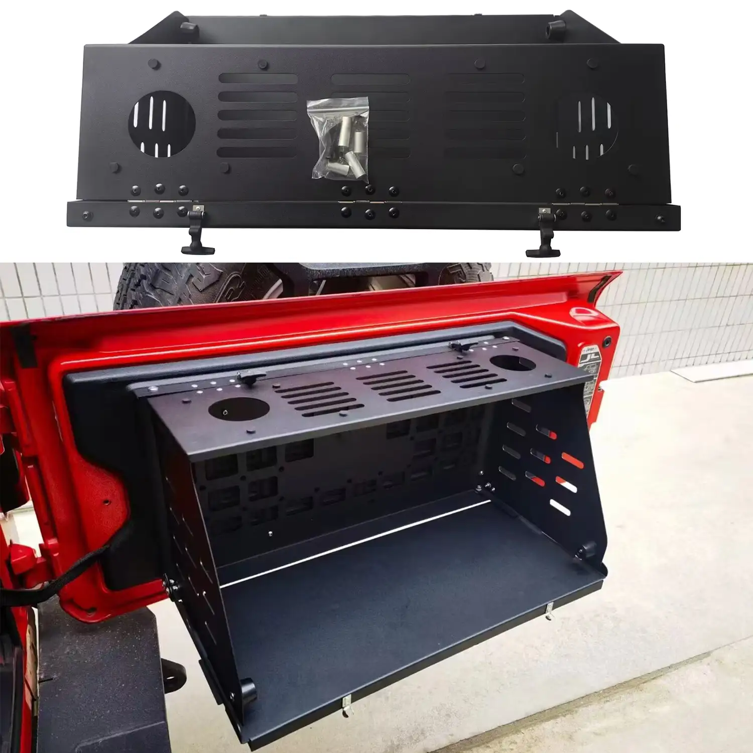 JL1311 Tailgate Storage Compartment view 3