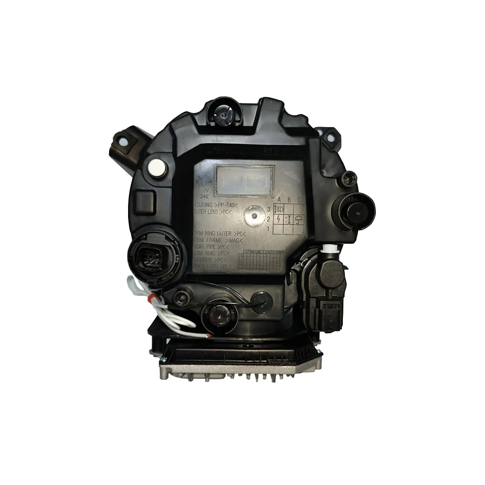 JL1312 Hellcat Headlight for Wrangler JL,JT,Use with RGB Aperture