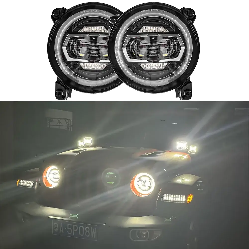 JL1314 Headlight for Jeep JL Wrangler 2018+ view 3