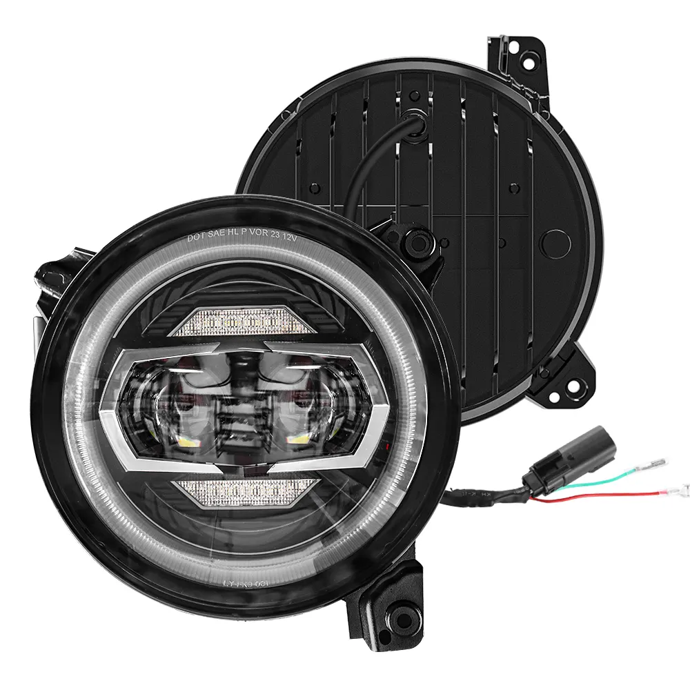 JL1314 Headlight for Jeep JL Wrangler 2018+ view 2