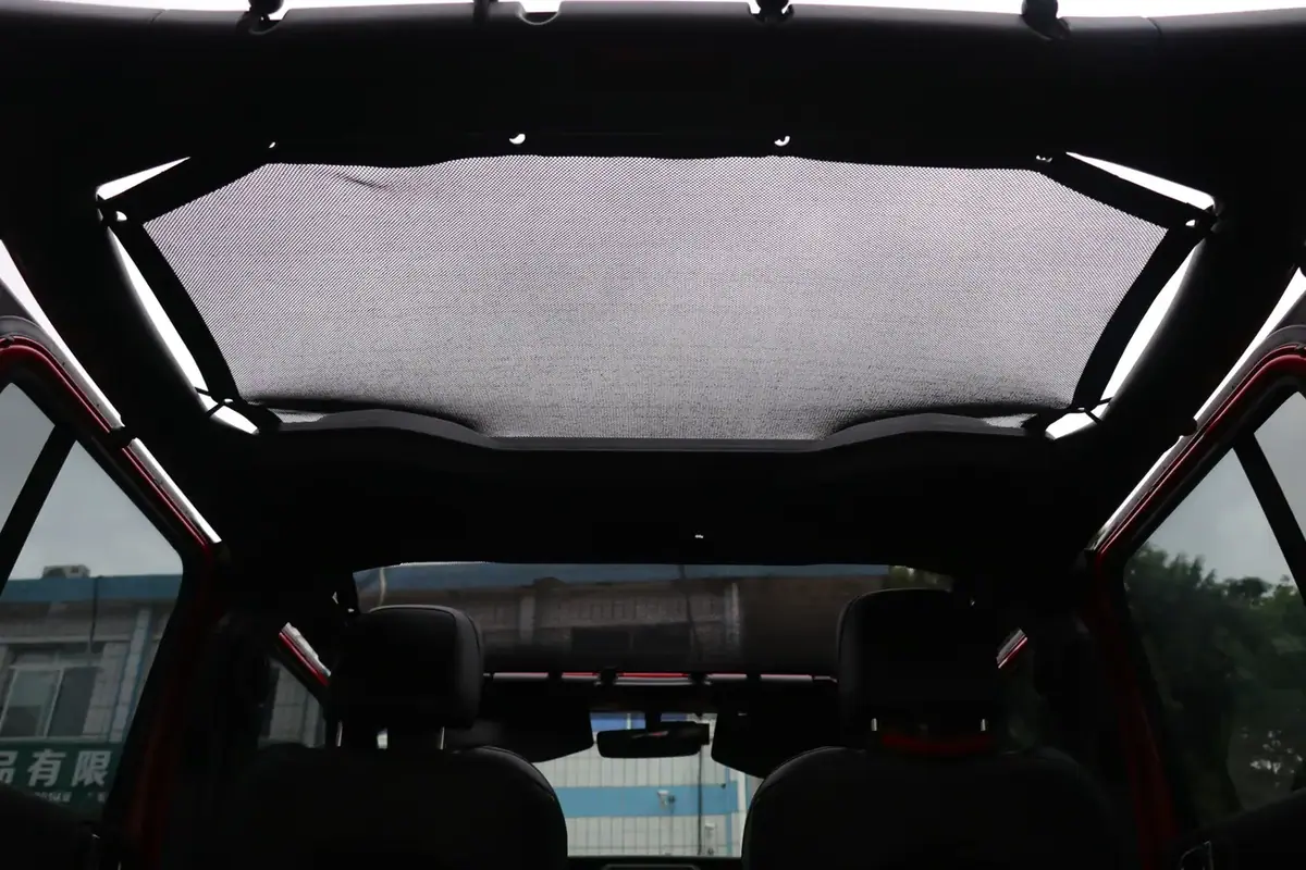 JL1320, 4-door Roof Sunshade Net Five-star Pattern Style Polyester Jeep JL Wrangler 2018+ 2.0L view 4