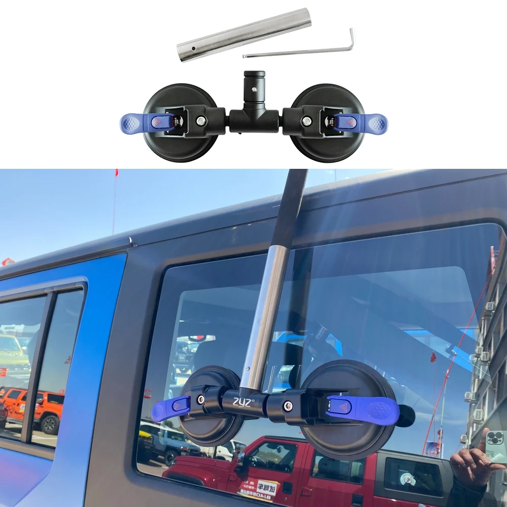 JL1327 Multi Functional Suction Cup Bracket, Flagpole Insertion 28mm view 2