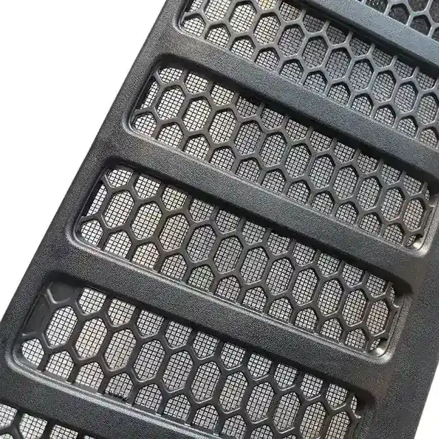 JL1333 Car Engine Hood Vent Car Engine Louvers Bonnet Vent Cover for Jeep Wrangler JL 18-24