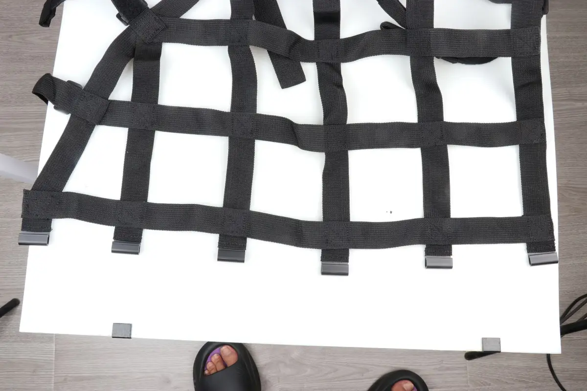 JL1334 Roof Top Cargo Restraint System Net Trunk Net for Jeep Wrangler Jk 07-17 JL2018++ view 4