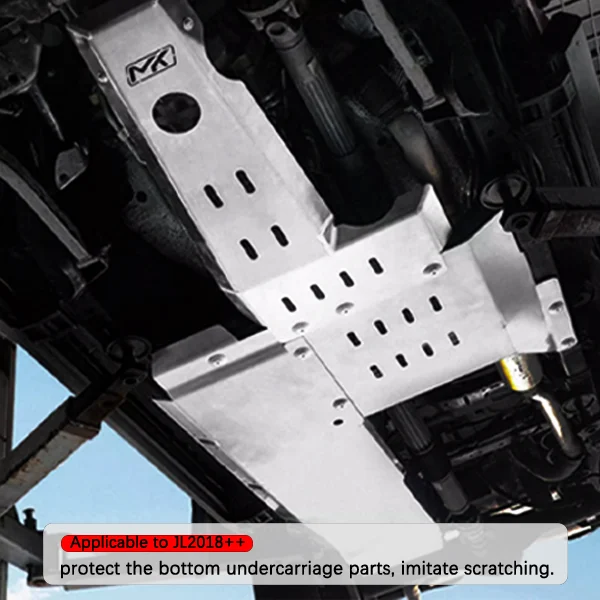 Aluminum Alloy Engine Chassis Guard for Jeep Wrangler JL 2018+ JL1291 view 3