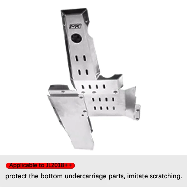 Aluminum Alloy Engine Chassis Guard for Jeep Wrangler JL 2018+ JL1291