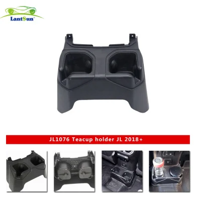 For JEEP for WRANGLER JL 2018 Back Seat Cup Holder Trim Plastic JL1076 view 4