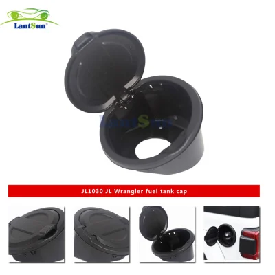 Fuel Filler Door Cover, Fuel Tanks Cap for JL 2018, Jeep Wrangler Auto Accessories Gas Door Cover JL view 4