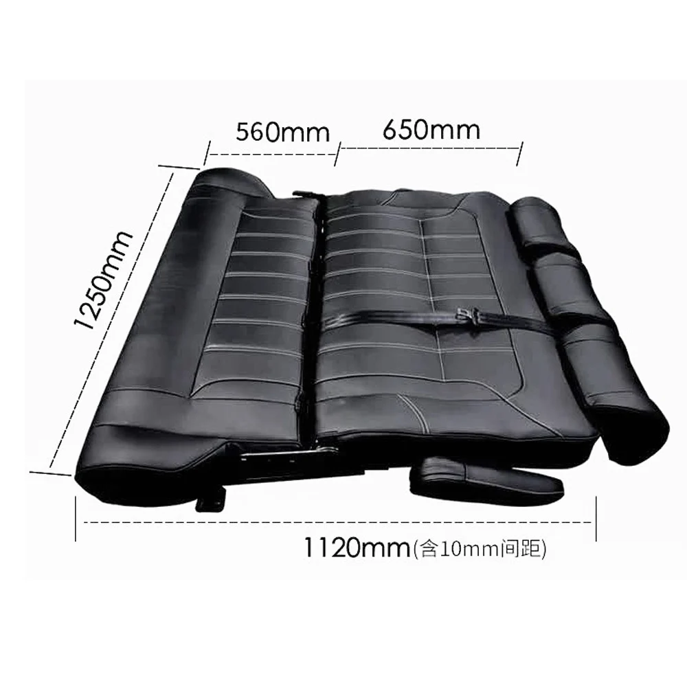 Rear Seats Without Armrests with 90-180 Degree Seat Adjustment JL3002 view 4