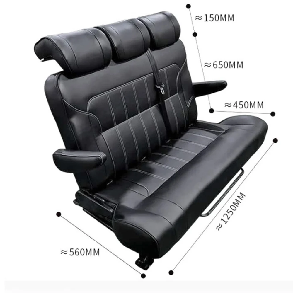 Rear Seats Without Armrests with 90-180 Degree Seat Adjustment JL3002