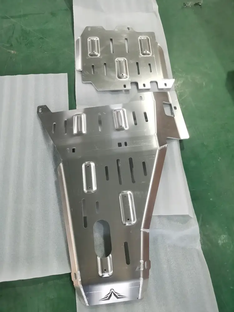 JT 1013 Gladiator Chassis Guard for Jeep Wrangler 2020++Protect the Bottom of the Car Imitation Scra view 5