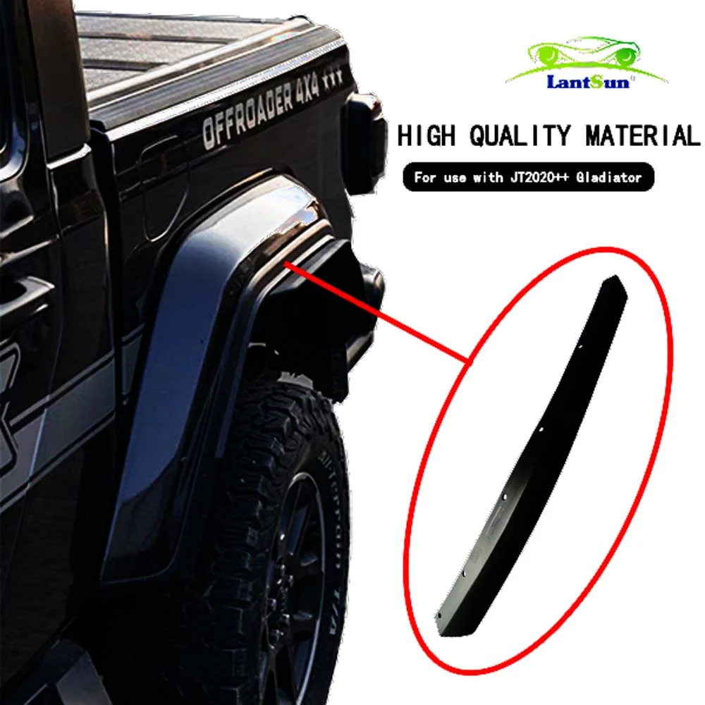 JT1012 JT the Gladiator Little Wheel Eyebrow Bar for JEEP Wrangler Widen by 5cm Installation of Orig view 4