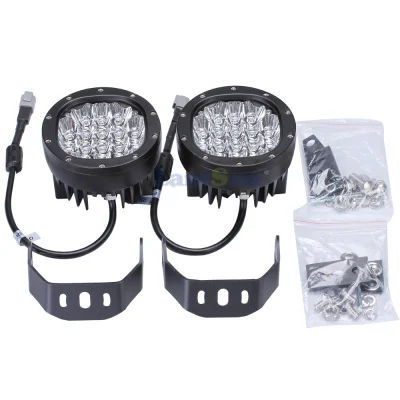 LED6080 Super Bright Spot Beam Tractor Truck for Jeep IP67 12V 80W Car Led Work Light view 4