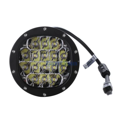LED6080 Super Bright Spot Beam Tractor Truck for Jeep IP67 12V 80W Car Led Work Light