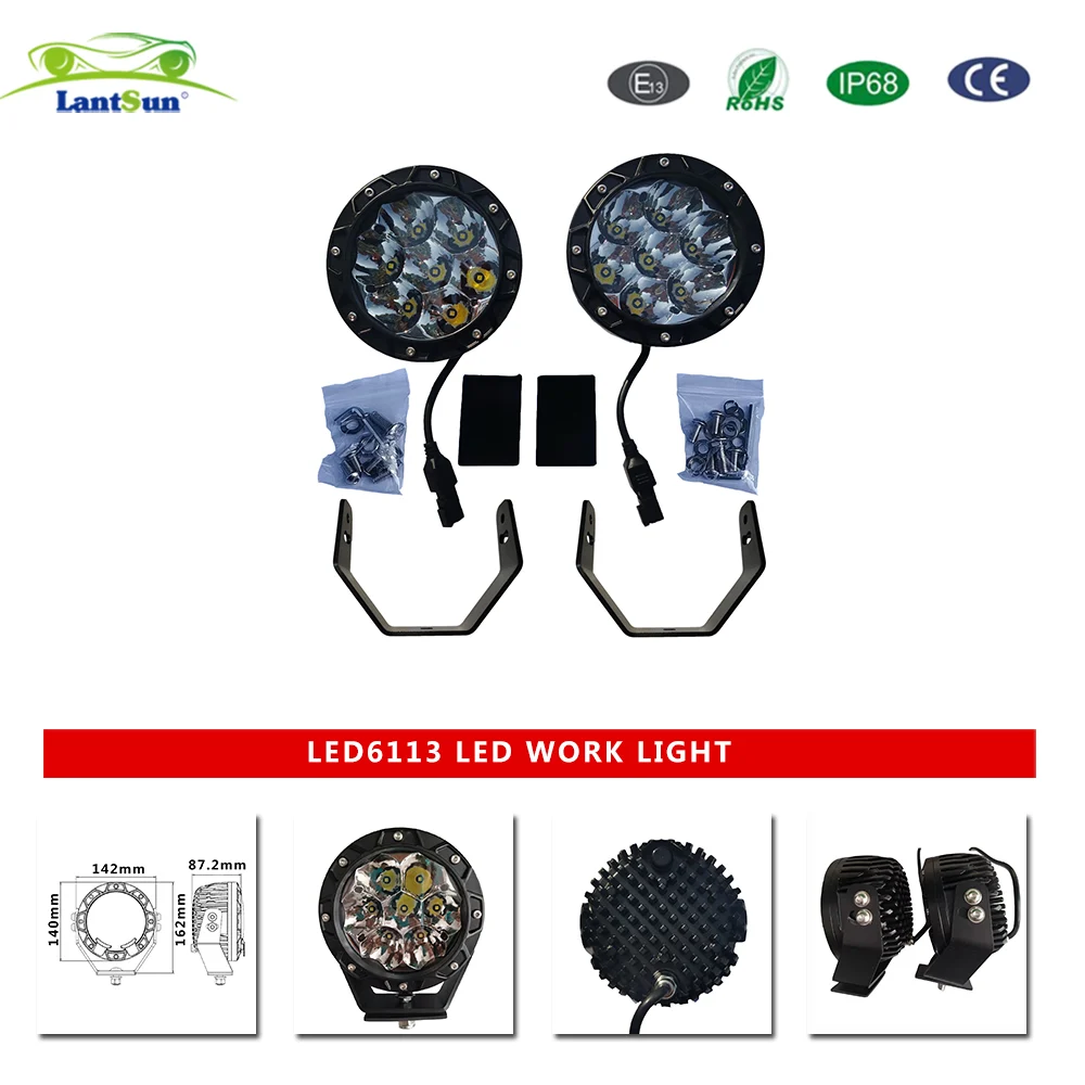 Lantsun LED6113 35W LED Light Car Accessories Work Light view 6