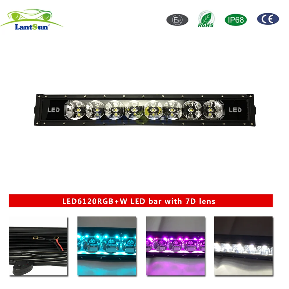 LED6120RGB LED Working Light Bar