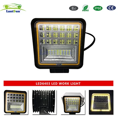 LED6403 Square 48w Led Working Light