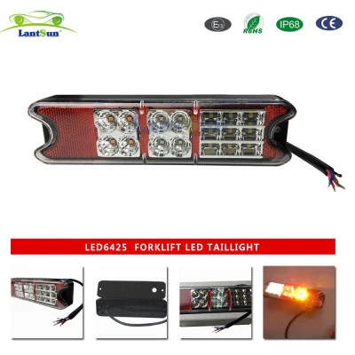 Led Forklift Tail Light 10-80V 2W IP68 Forklift Blue Safety Light LED6425 view 4