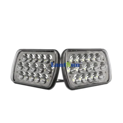 Cheap Price Caravan Parts 45W Square Work Light for Jeep Wrangler Jk 4X4 Offroad 45W Led Work Light